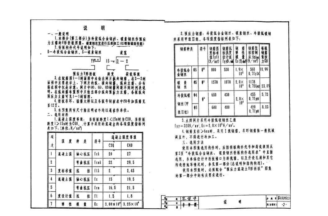 苏G9203-3 预应力混凝土V形折板