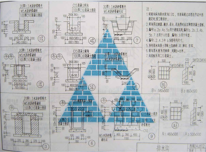 西南04J812 室外附属工程图集