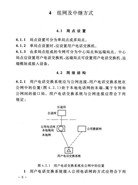 GB/T 50622-2010 用户电话交换系统工程设计规范