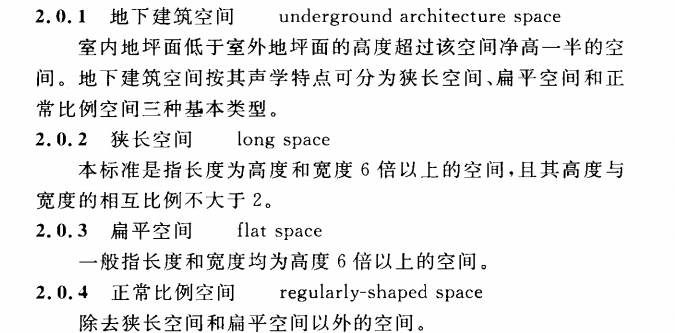 CECS 371：2014地下建筑空间声环境控制标准