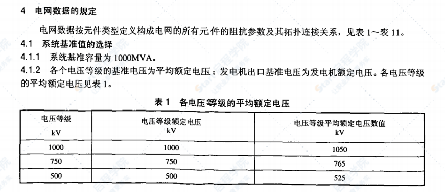 DL/T1011-2006电力系统继电保护整定计算数据交换格式规范