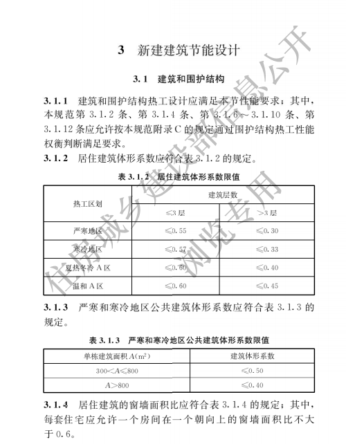 GB 55015-2021建筑节能与可再生能源利用通用规范