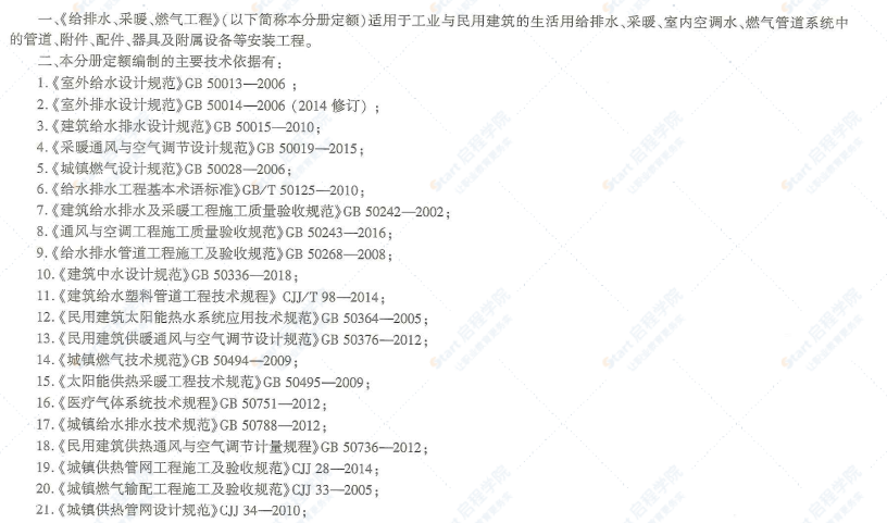 四川2020定额第3册通用安装工程（4）