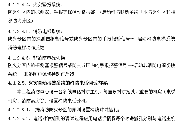 大厦消防系统及设备安装工程施工组织设计