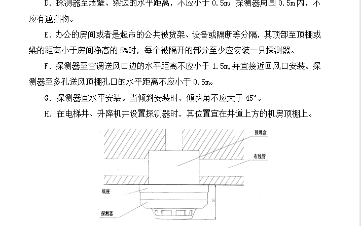 办公楼消防报警及自动灭火系统施工组织设计