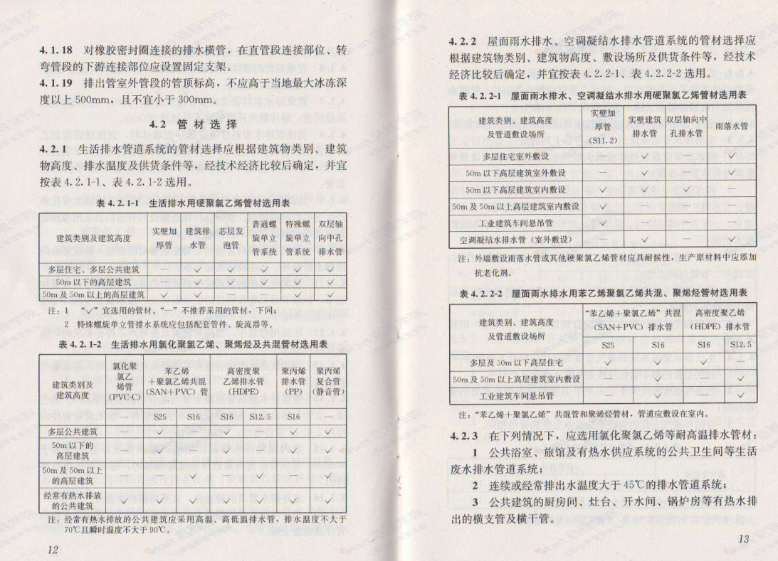 CJJT29-2010 建筑排水塑料管道工程技术规程