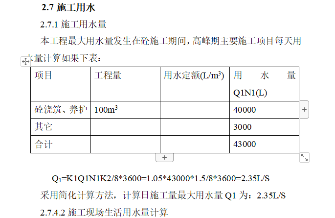 道路及排水工程施工组织设计方案