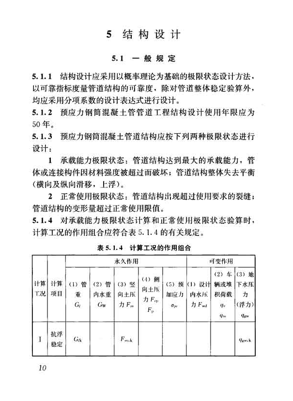 CJJ 224-2014 城镇给水预应力钢筒混凝土管管道工程技术规程