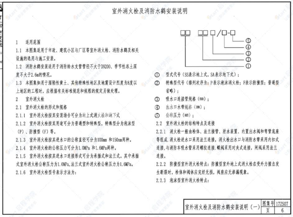 17ZS07水消防工程图集