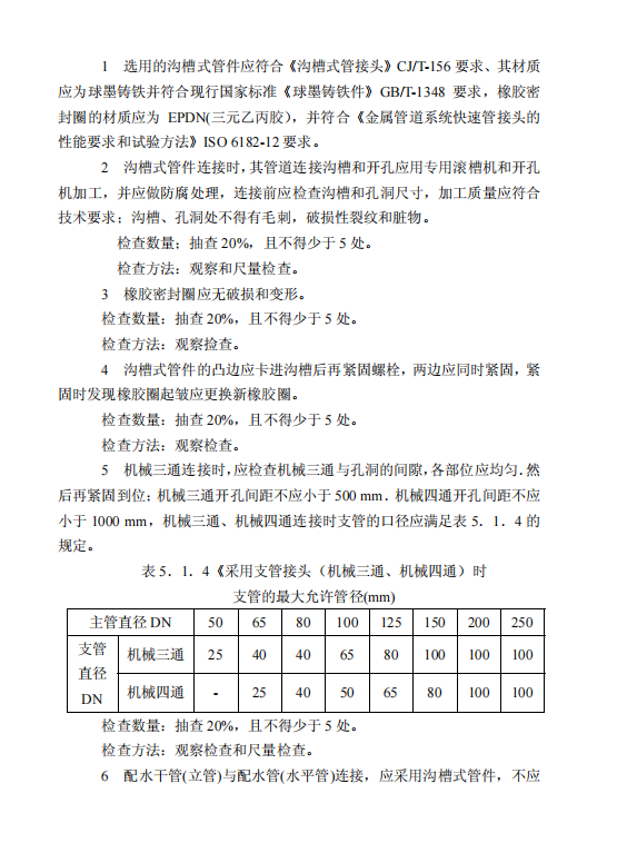 GB 50261-2005 自动喷水灭火系统施工及验收规范