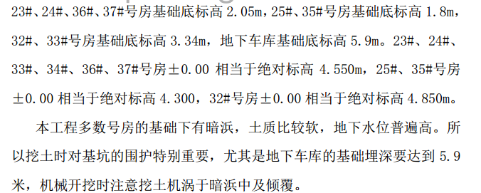 商品住宅項(xiàng)目基坑土方開挖施工組織設(shè)計(jì)