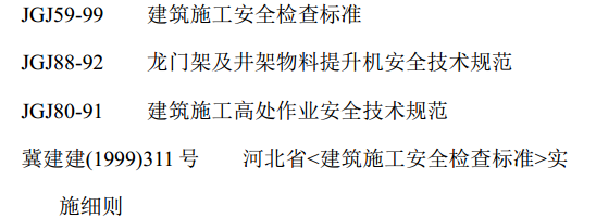 某市某大楼工程物料提升机施工组织设计方案