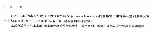 TBT3244.3-2010机车车辆用组合式管夹第3部分：单管夹——重型系列