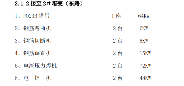 某工程臨時(shí)用電施工組織設(shè)計(jì)方案