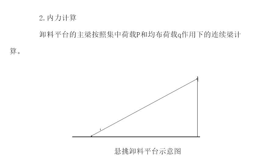 高层悬挑式卸料平台单位工程施工方案