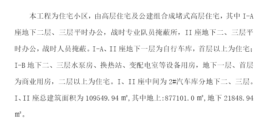 单位工程-某住宅小区消防消火栓及喷淋系统施组