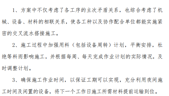 某地区的21孔排泄洪明渠施工组织设计