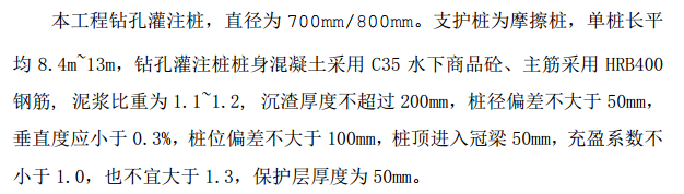 南京市某小区保障房桩基及基坑支护项目的施工组织设计