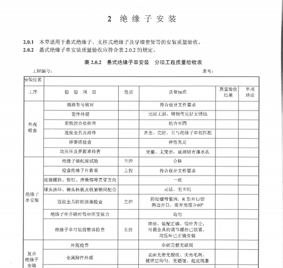 DL/T5161.4-2018 电气装置安装工程质量检验及评定规程第4部分母线装置施工质量检验