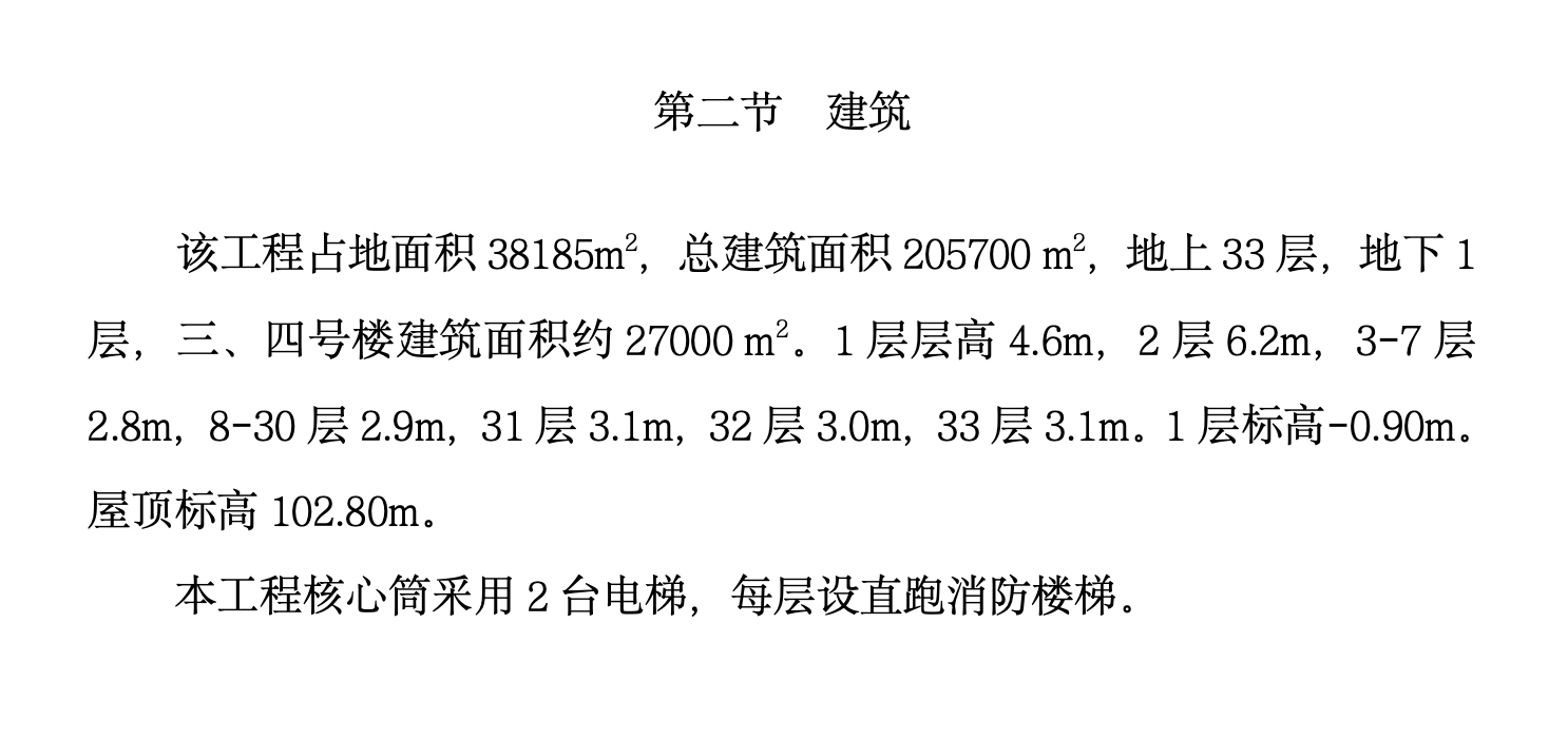 某城市高端小区主体施工组织设计