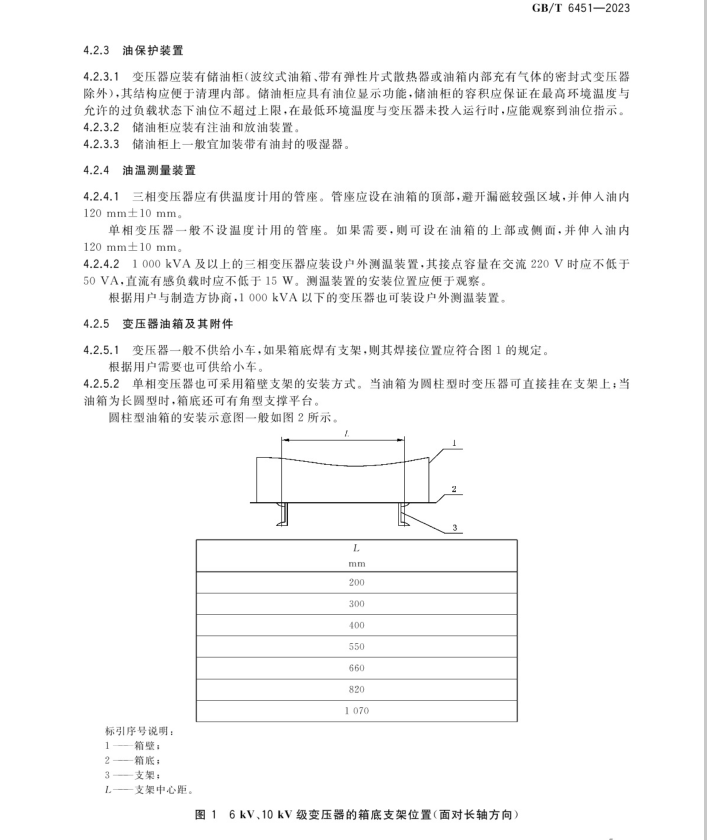 GB∕T 6451-2023 油浸式电力变压器技术参数和要求