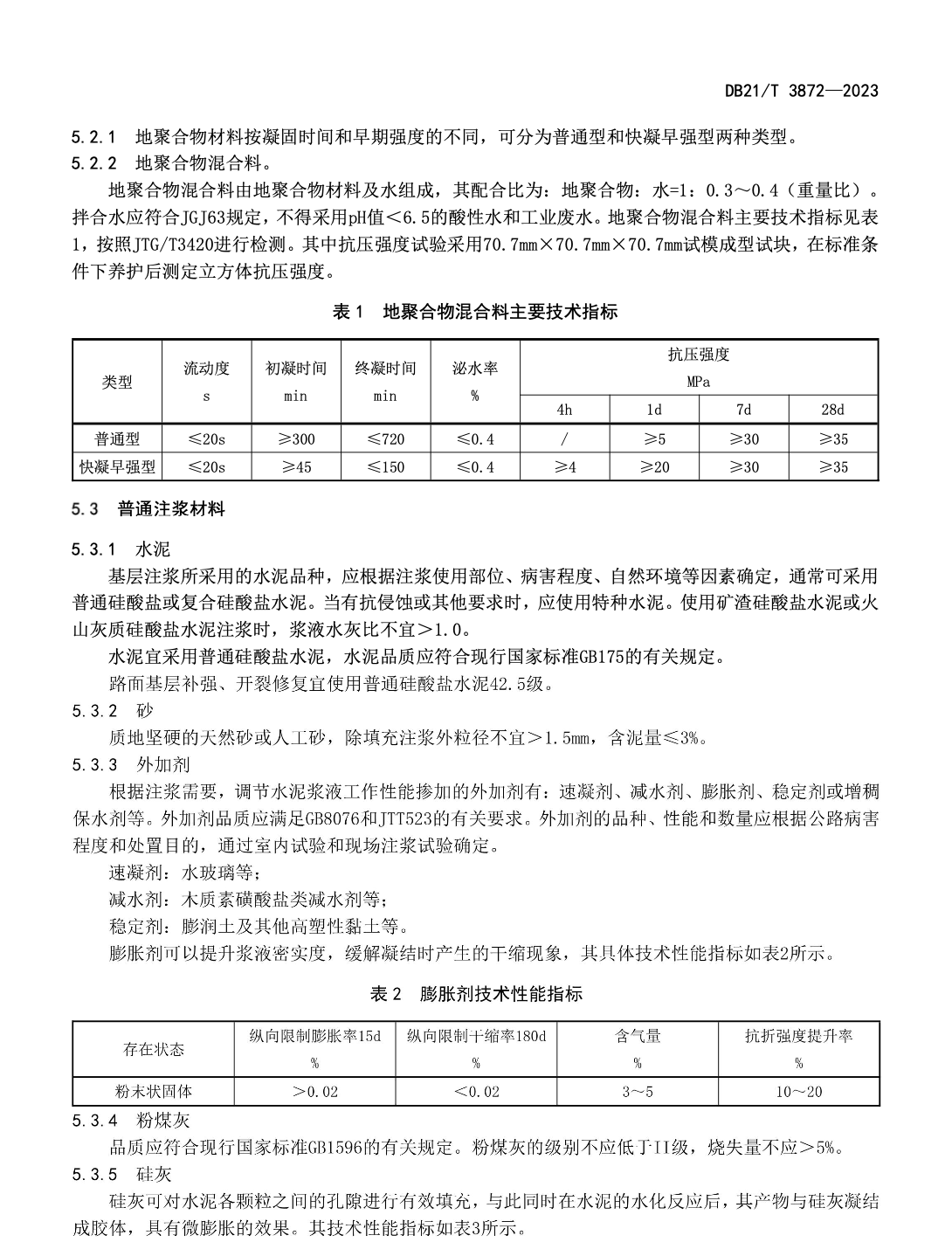 DB21T3872-2023公路養(yǎng)護(hù)工程基層注漿補(bǔ)強(qiáng)技術(shù)規(guī)范