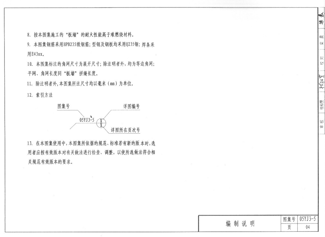 05YJ3-5 鋼絲網(wǎng)架水泥聚苯乙烯夾心板墻