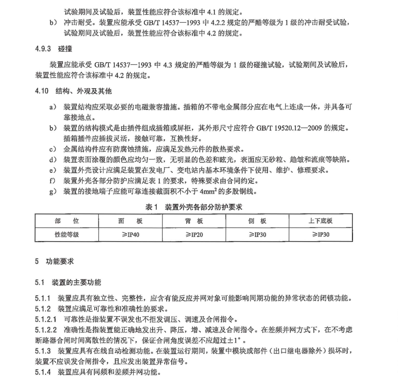 DL/T1348-2014 自動(dòng)準(zhǔn)同期裝置通用技術(shù)條件