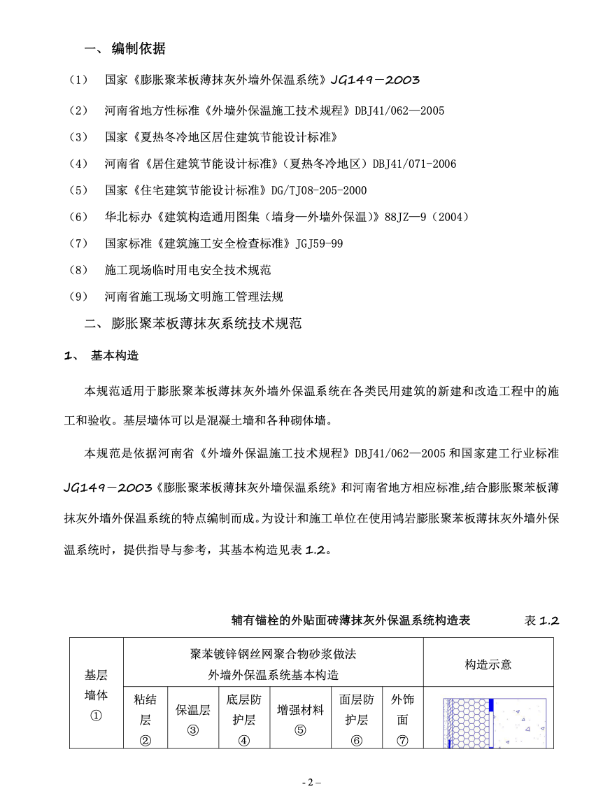 聚苯板外保溫外貼面磚工程施工組織設(shè)計