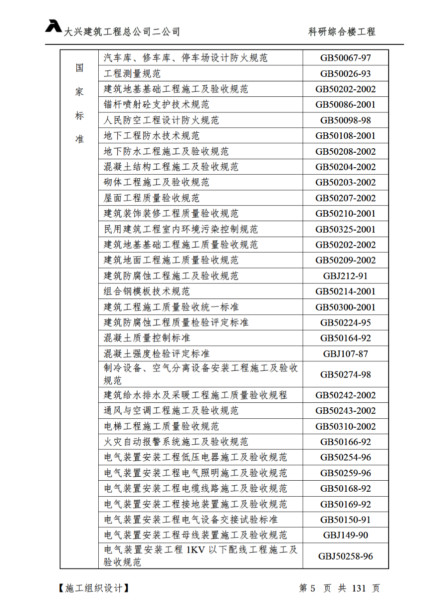 科研綜合樓工程施工組織設(shè)計(jì)