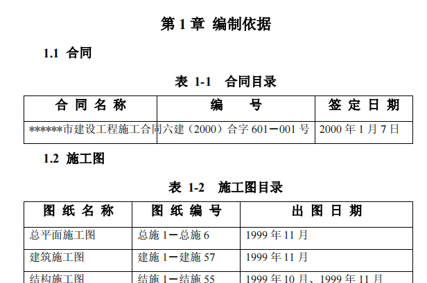 某地六建工程公司-信息管理中心施工組織設計