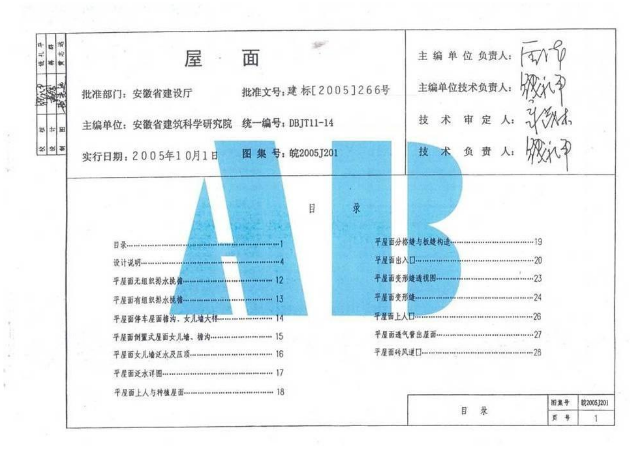 皖2005J201 屋面