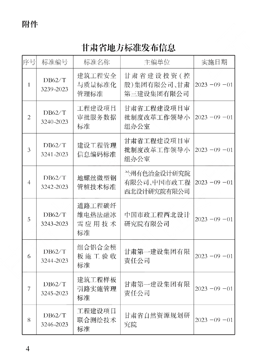 DB62T3241-2023建設(shè)工程管理信息編碼標(biāo)準(zhǔn)