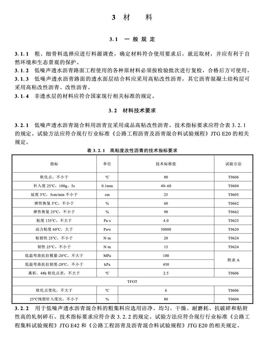 SJG152-2024低噪聲透水瀝青路面技術(shù)規(guī)程