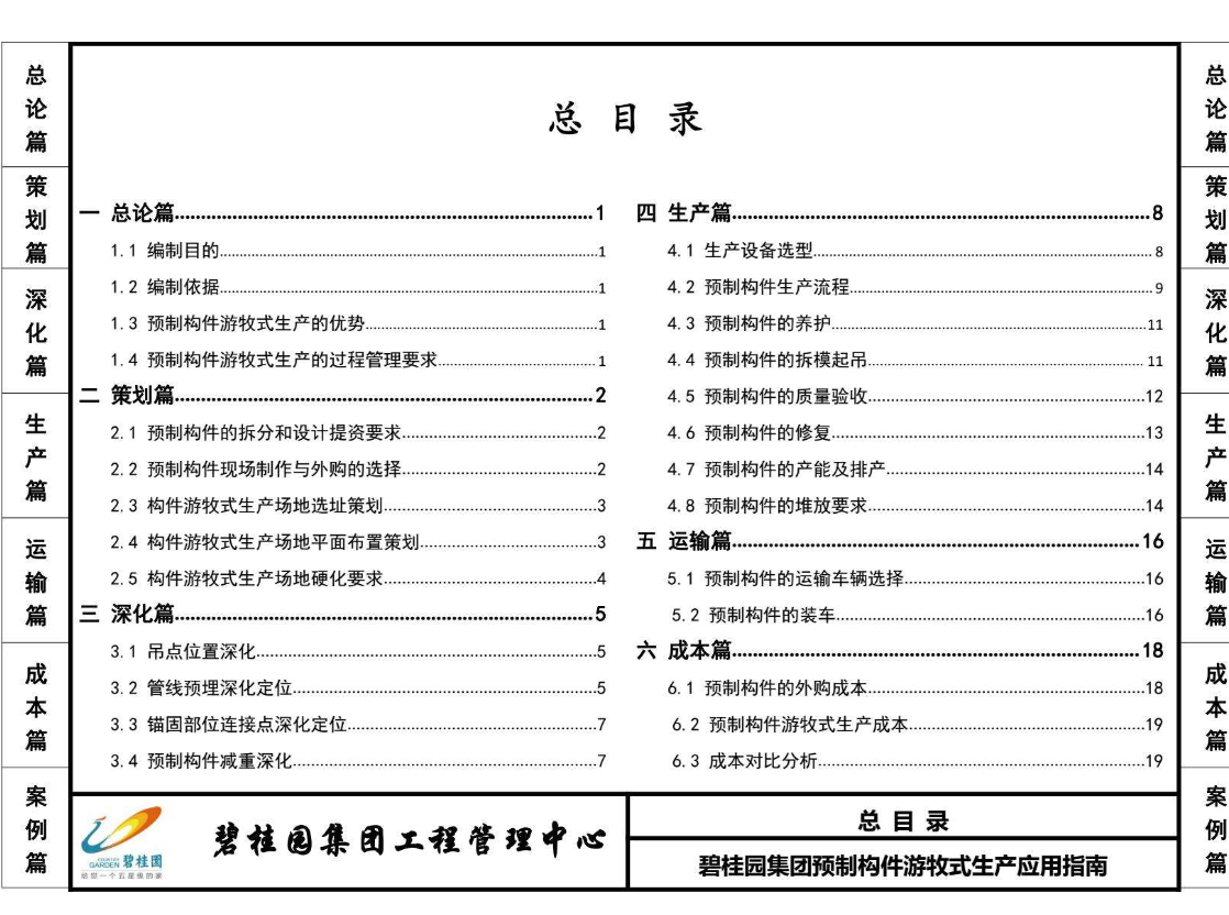 碧桂園預(yù)制構(gòu)件游牧式生產(chǎn)應(yīng)用指南