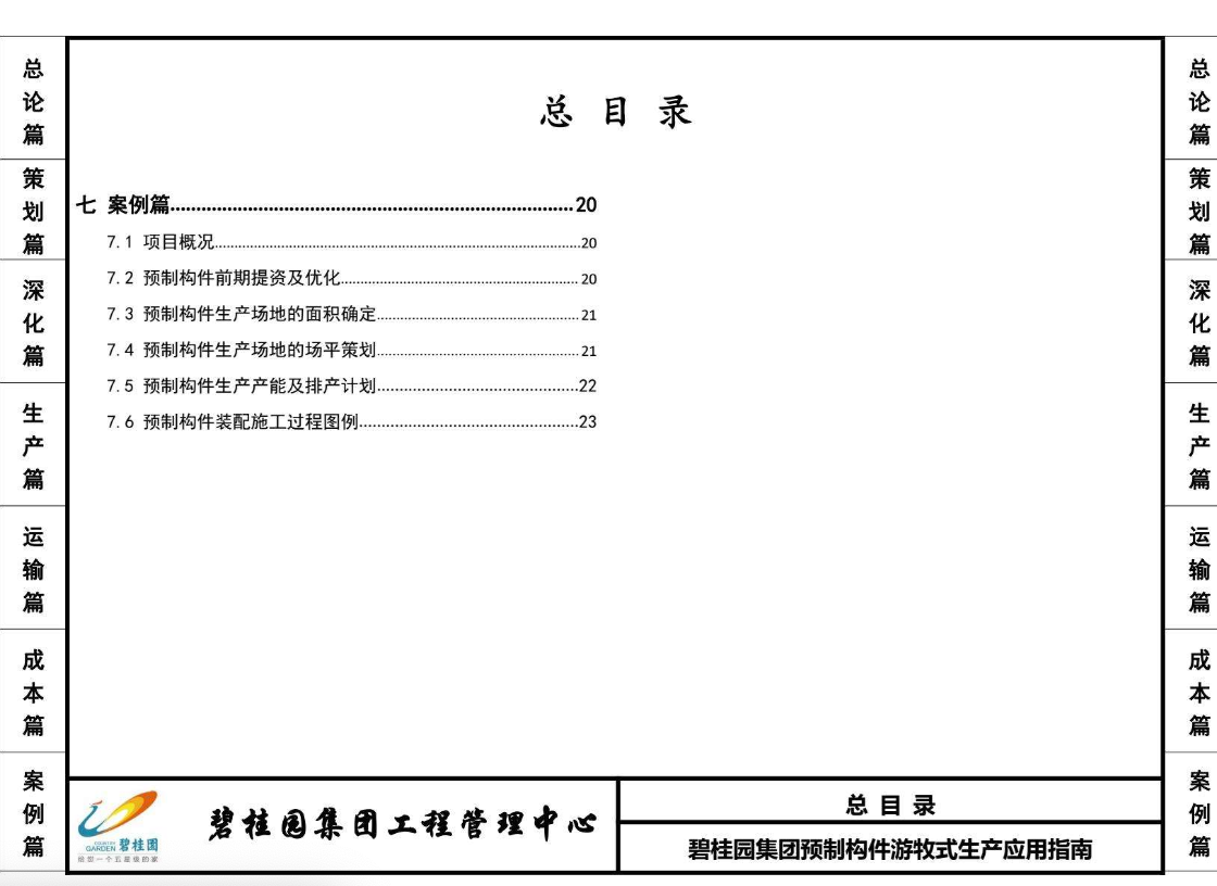 碧桂園預(yù)制構(gòu)件游牧式生產(chǎn)應(yīng)用指南