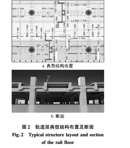 郑州东站钢骨柱双向预应力混凝土框架梁轨道桥的施工技术