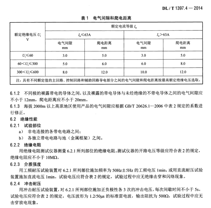 DL/T 1397.4-2014 電力直流電源系統(tǒng)用測試設備通用技術條件 第4部分：直流斷路器動作特性測試系統(tǒng)