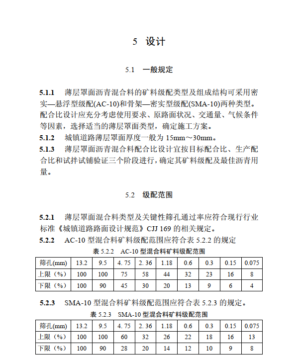 DB22/T 5143-2023 城鎮(zhèn)道路薄層罩面技術(shù)標準