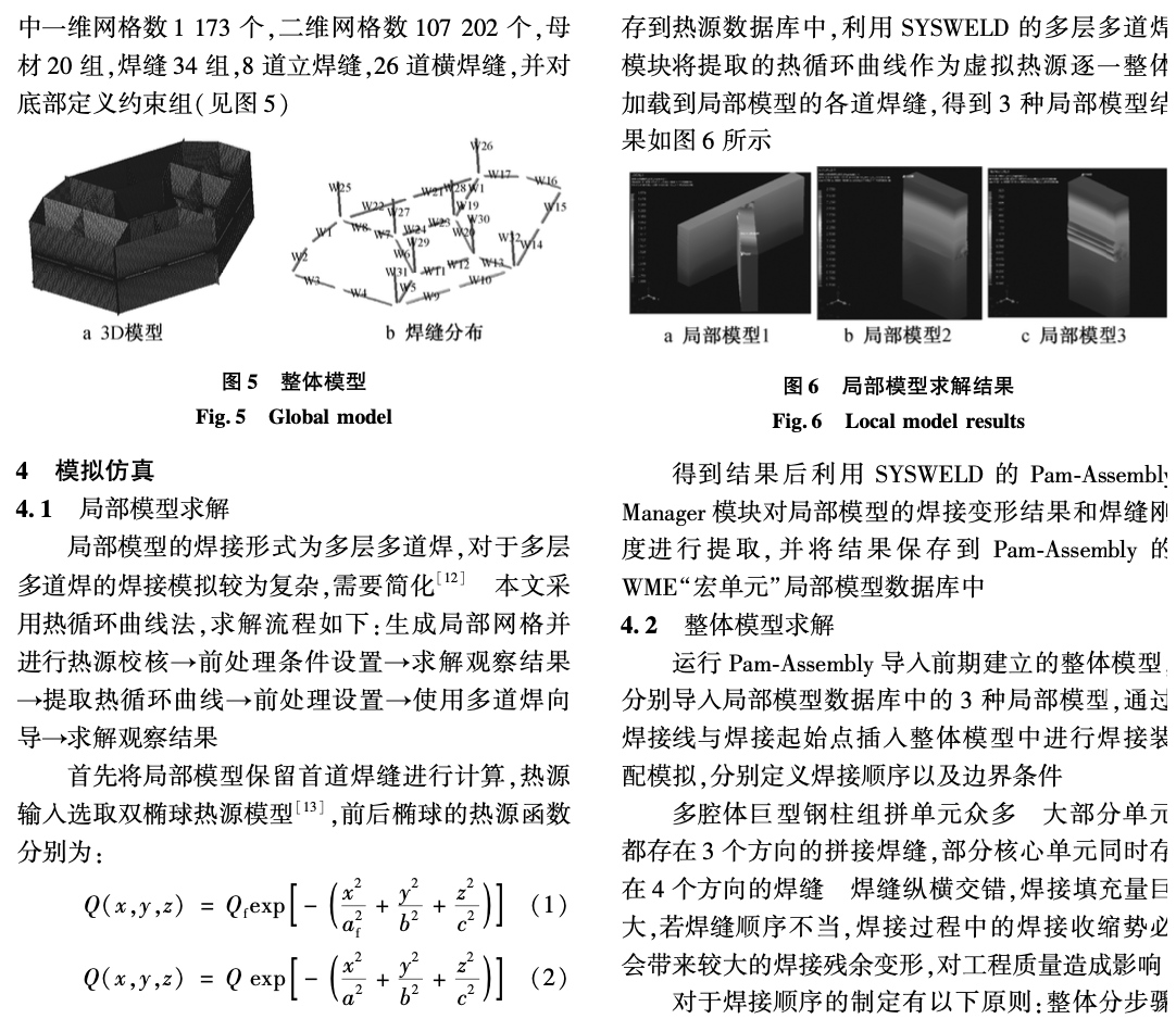 多腔體人字形組合柱的加工技術(shù)