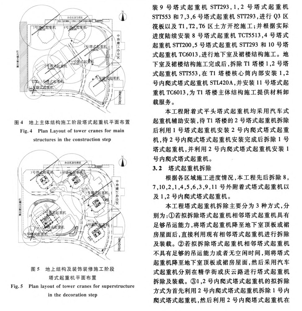 關(guān)于多塔樓大型城市綜合體群塔作業(yè)安全管理