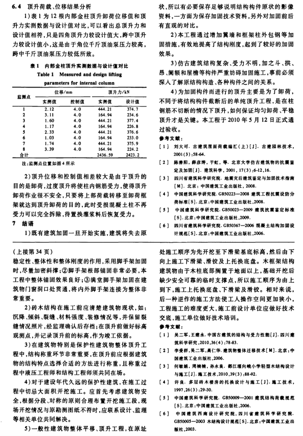 仿古建筑地震災后重建的施工技術