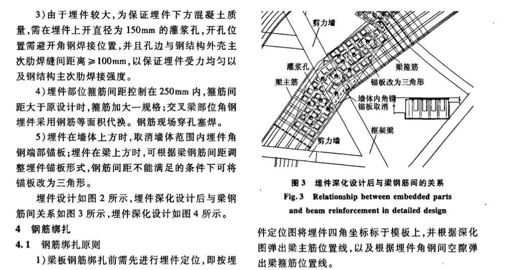 鳳凰國際傳媒中心復雜異形結(jié)構(gòu)巨型埋件的安裝