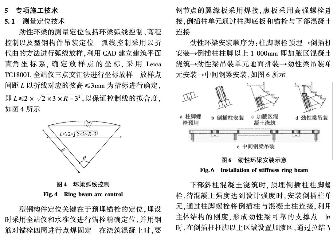 福州海峽奧體中心體育場(chǎng)空間巨型勁性環(huán)梁-施工技術(shù)