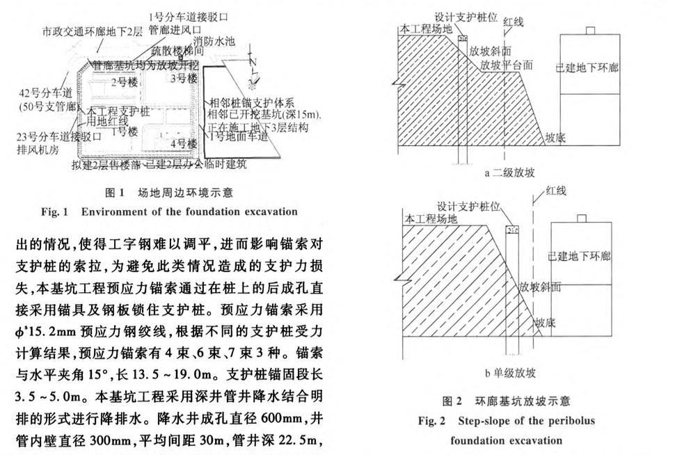 復雜環(huán)境條件下某深基坑工程的施工技術(shù)