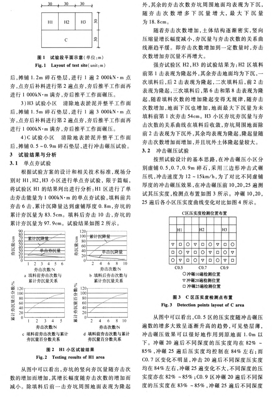 某市机场飞行区软土地基处理试验研究