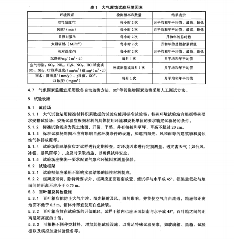 NB/T 11474-2023 承壓設(shè)備用材環(huán)境腐蝕試驗-大氣環(huán)境腐蝕試驗