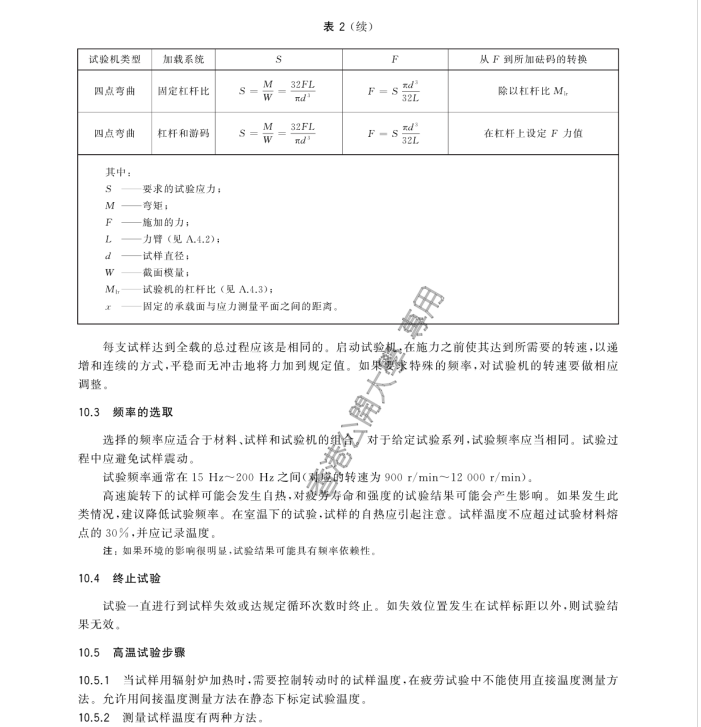 GB/T4337-2015金屬材料疲勞試驗(yàn)旋轉(zhuǎn)彎曲方法