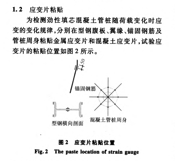 勁性填芯PHC管樁和承臺(tái)連接節(jié)點(diǎn)抗彎試驗(yàn)研究