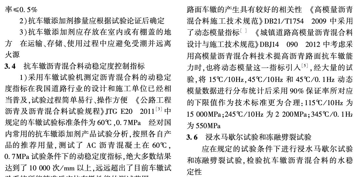 瀝青混合料抗車轍添加劑-應(yīng)用技術(shù)研究